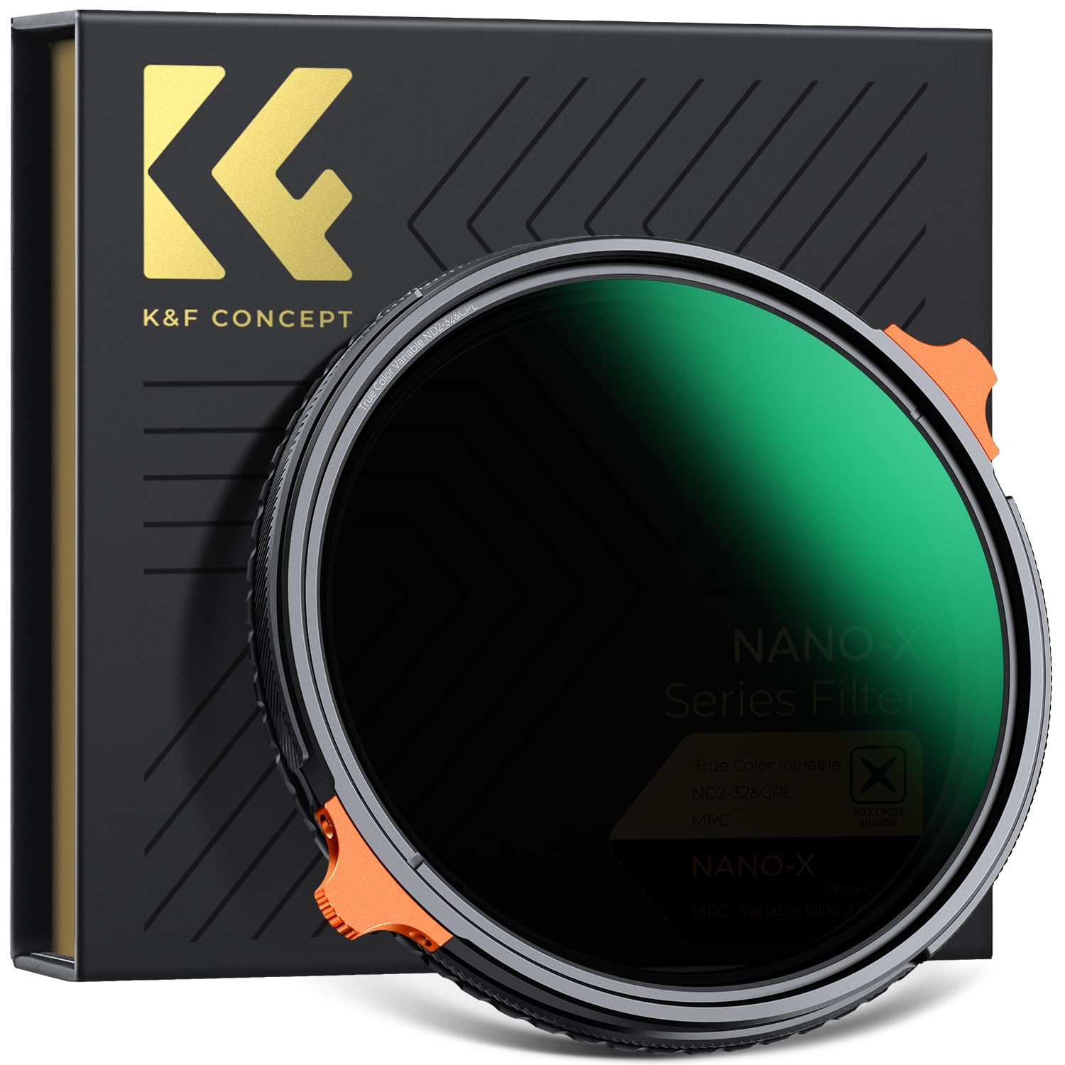 Concept 95mm Variable ND Filter TRUE COLOR 2 in 1 Filter Eliminates Yellow Blush Coating Optical Glass and Filter Case Included K&F ND2-ND32&CPL
Concept 95mm Variable ND Filter TRUE COLOR 2 in 1 Filter Eliminates Yellow Blush Coating Optical Glass and Filter Case Included K&F ND2-ND32&CPL