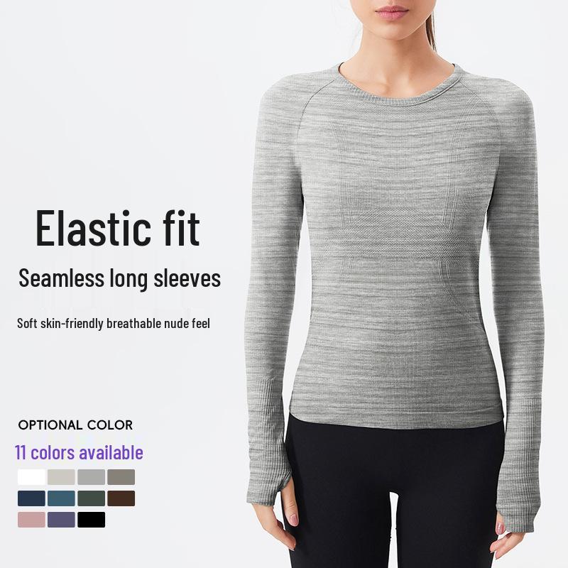 Women s Seamless Long-Sleeve Quick-Dry Yoga Pullover - Breathable Slim Fit for Running and Fitness Large
Women s Seamless Long-Sleeve Quick-Dry Yoga Pullover - Breathable Slim Fit for Running and Fitness Large