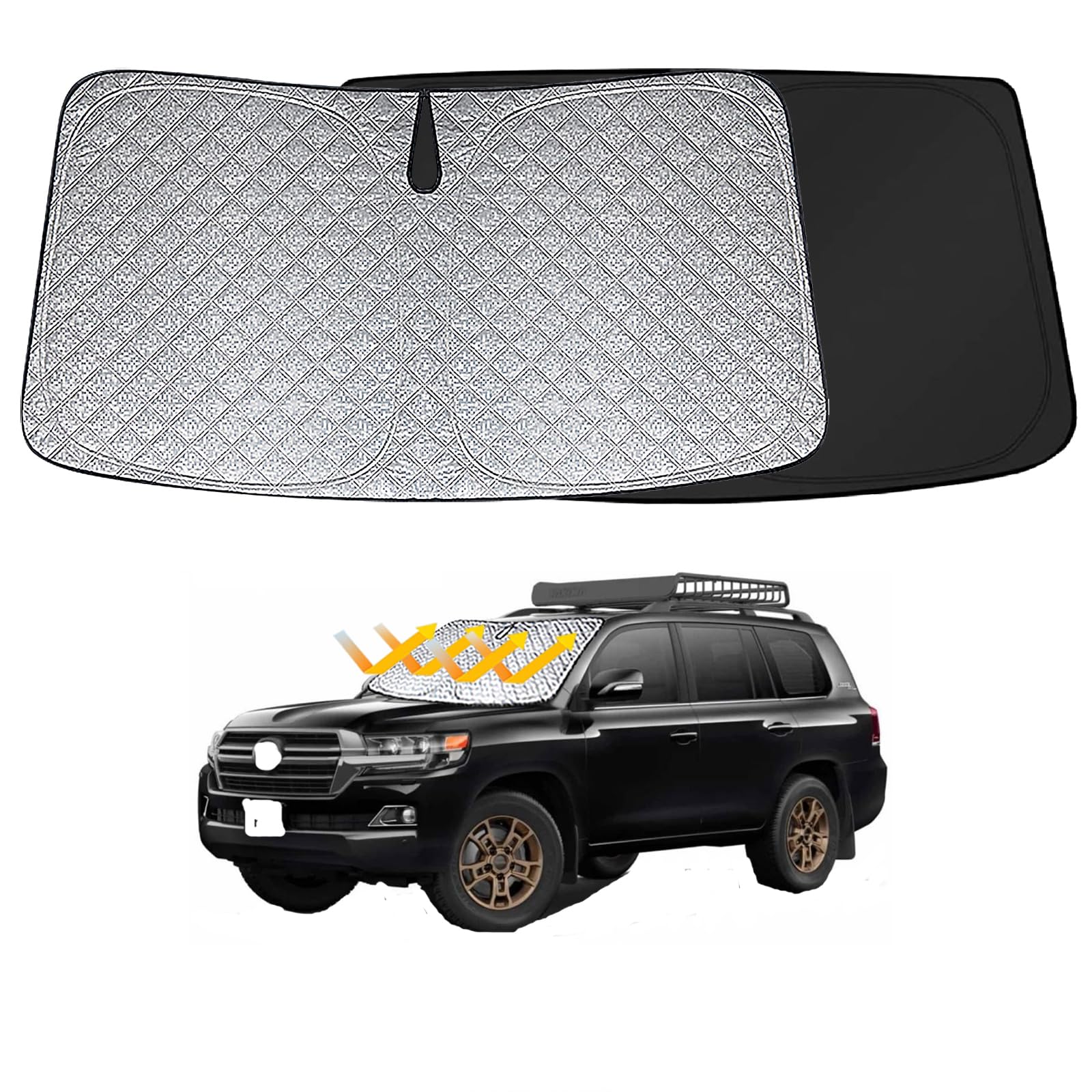 Совместим с Toyota New Land Cruiser 300 Передний солнцезащитный экран на лобовое стекло Хорошая блокировка света Защита от УФ-лучей Защита от солнца Изоляция Индивидуальный
Совместим с Toyota New Land Cruiser 300 Передний солнцезащитный экран на лобовое стекло Хорошая блокировка света Защита от УФ-лучей Защита от солнца Изоляция Индивидуальный