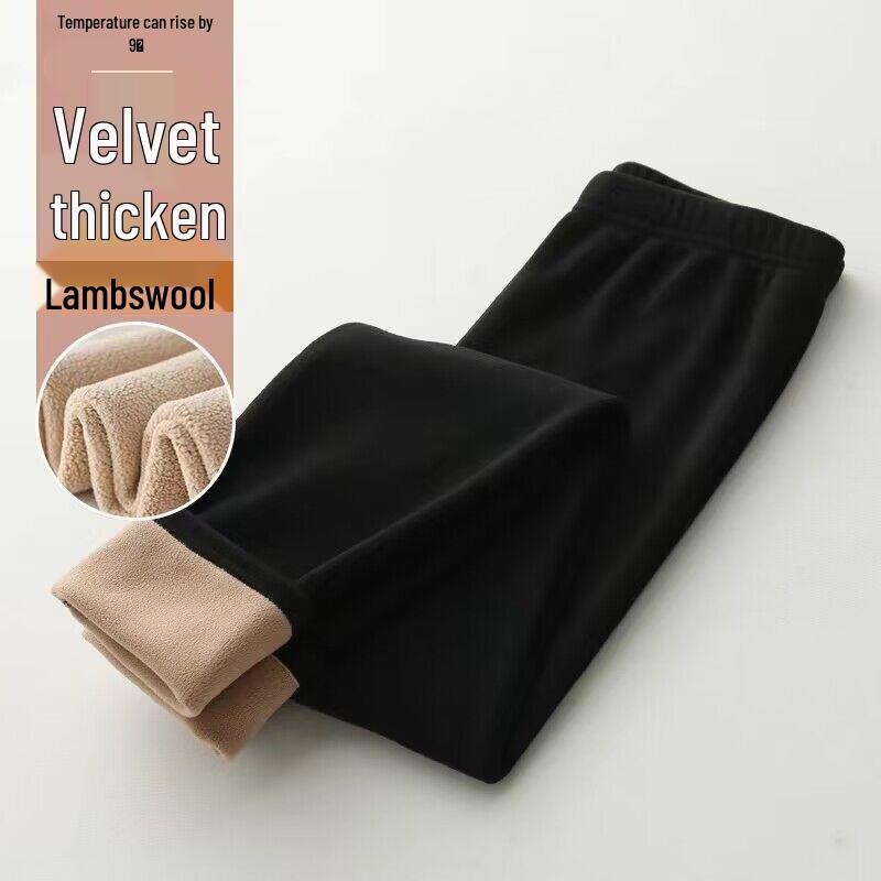 De Róng Women s High-Waisted Cationic Slim-Fit Fleece-Lined Pants for Autumn/Winter Warmth. L for 80-100 lbs
De Róng Women s High-Waisted Cationic Slim-Fit Fleece-Lined Pants for Autumn/Winter Warmth. L for 80-100 lbs