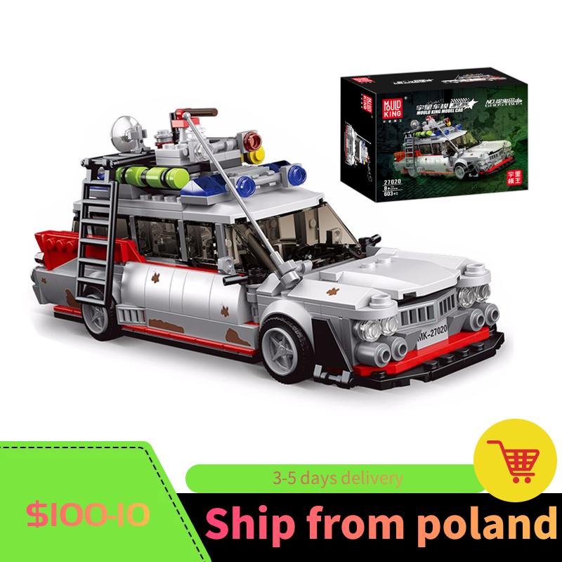 MOLD KING 27020, технические игрушки для автомобилей, мини-призрак, разрушенный ECTO-1, модель автомобиля в сборе, строительный блок, кирпич, детские рождественские подарки
MOLD KING 27020, технические игрушки для автомобилей, мини-призрак, разрушенный ECTO-1, модель автомобиля в сборе, строительный блок, кирпич, детские рождественские подарки