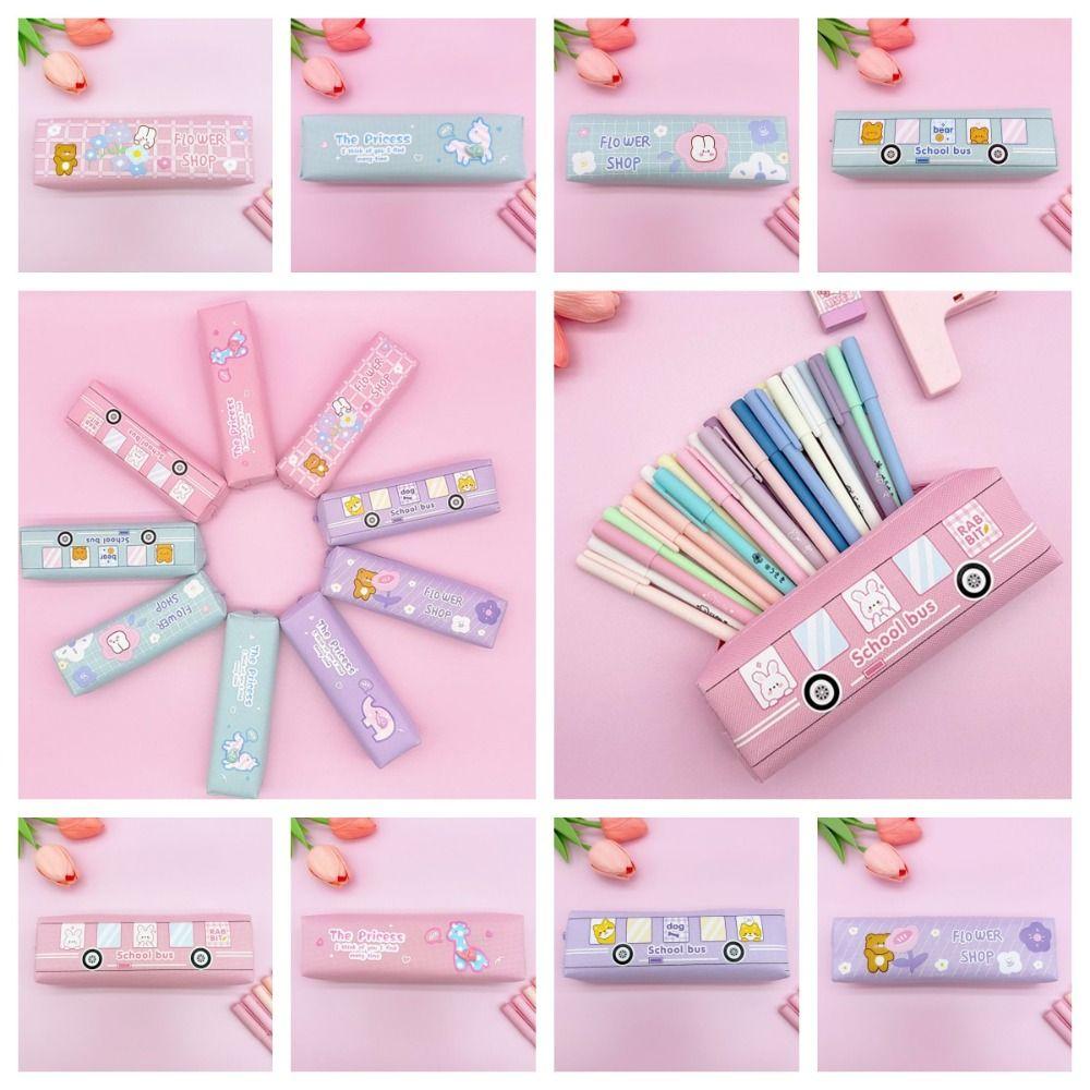 Stationery Bag Cartoon Pen Bag Single Layer Pen Holder Creative Pencil Case School Stationery
Stationery Bag Cartoon Pen Bag Single Layer Pen Holder Creative Pencil Case School Stationery