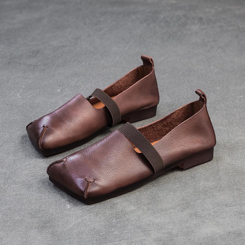 Johnature Зручне однотонне одноколірне жіноче взуття без шнурівки з прямою нижньою частиною з квадратним носком і натуральною шкірою 40 кавовий
Johnature Зручне однотонне одноколірне жіноче взуття без шнурівки з прямою нижньою частиною з квадратним носком і натуральною шкірою 40 кавовий