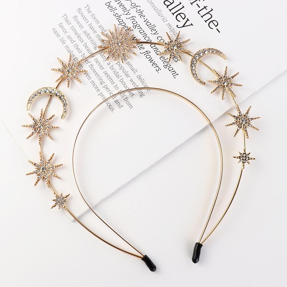 Princess Star Hair Hoop Silver Baroque Hairbands Trendy Halo Crown Head Jewelry D 
Princess Star Hair Hoop Silver Baroque Hairbands Trendy Halo Crown Head Jewelry D
