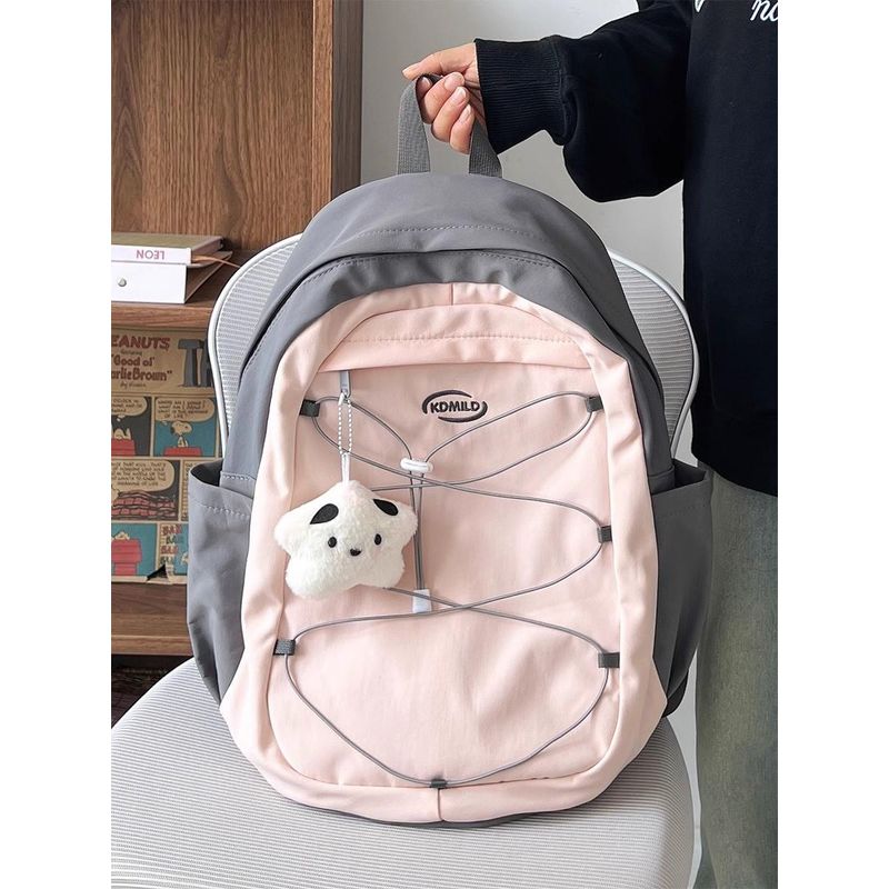 Школьный рюкзак JK для девочки-подростка, простой и универсальный, рюкзак для студентки колледжа в стиле инс, рюкзак для старшеклассницы большой вместимости, повседневный Pink-Large + Dummy Star
Школьный рюкзак JK для девочки-подростка, простой и универсальный, рюкзак для студентки колледжа в стиле инс, рюкзак для старшеклассницы большой вместимости, повседневный Pink-Large + Dummy Star