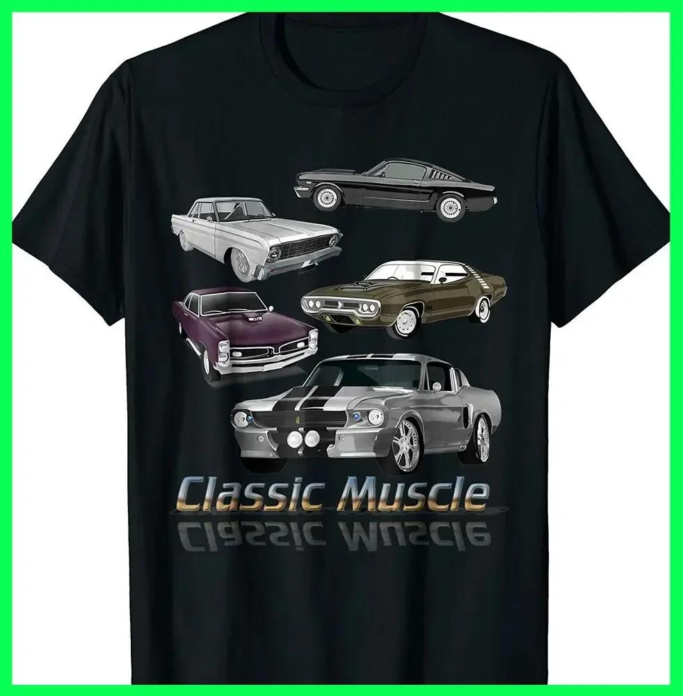 Classic American Muscle Cars TShirt 100 Cotton ONeck Summer Short Sleeve Casual Mens Tshirt Size S3XL 4XL
Classic American Muscle Cars TShirt 100 Cotton ONeck Summer Short Sleeve Casual Mens Tshirt Size S3XL 4XL