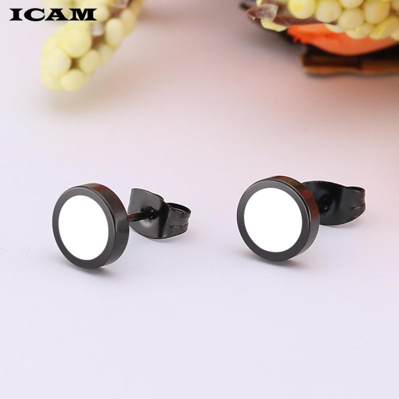 Fashion Bohemian Vintage Earrings Jewelry Cute Black Geometric Round Stainless Steel Stud Earring Best Gift for Women Girl 10mm Яскраво-рожевий
Fashion Bohemian Vintage Earrings Jewelry Cute Black Geometric Round Stainless Steel Stud Earring Best Gift for Women Girl 10mm Яскраво-рожевий