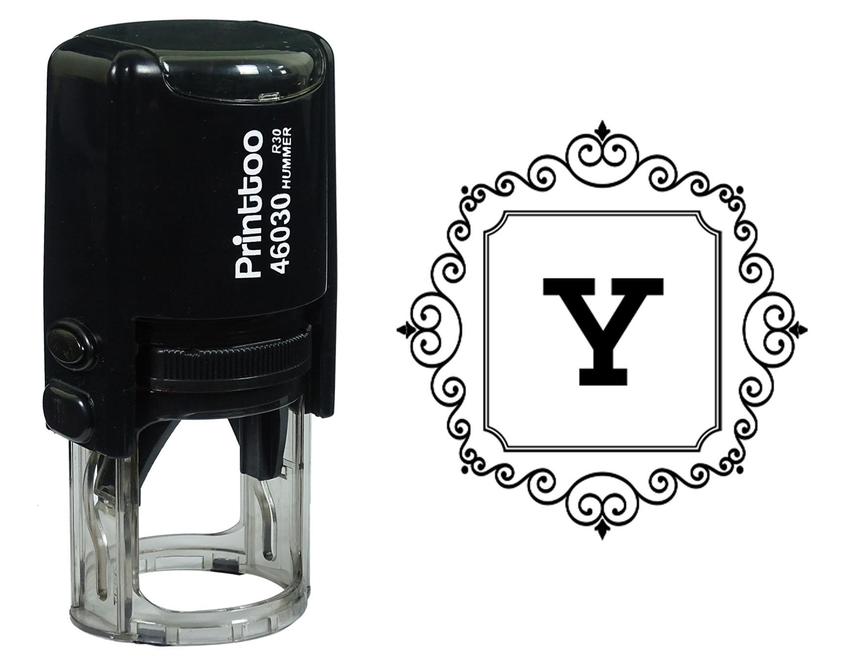 Printtoo Square Swirl Border Alphabet Y Monogram Initial Self Inking Rubber Stamp Office 30 mm Diameter (Approx) чёрный
Printtoo Square Swirl Border Alphabet Y Monogram Initial Self Inking Rubber Stamp Office 30 mm Diameter (Approx) чёрный