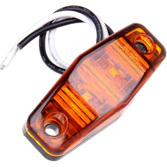 2 x 2.5 Inch Amber Trailer Led Side Fender Marker Clearance Lights 2 Diodes Surface Mount Sealed For Mini Rectangular Rectangle Boat Marine Led
2 x 2.5 Inch Amber Trailer Led Side Fender Marker Clearance Lights 2 Diodes Surface Mount Sealed For Mini Rectangular Rectangle Boat Marine Led