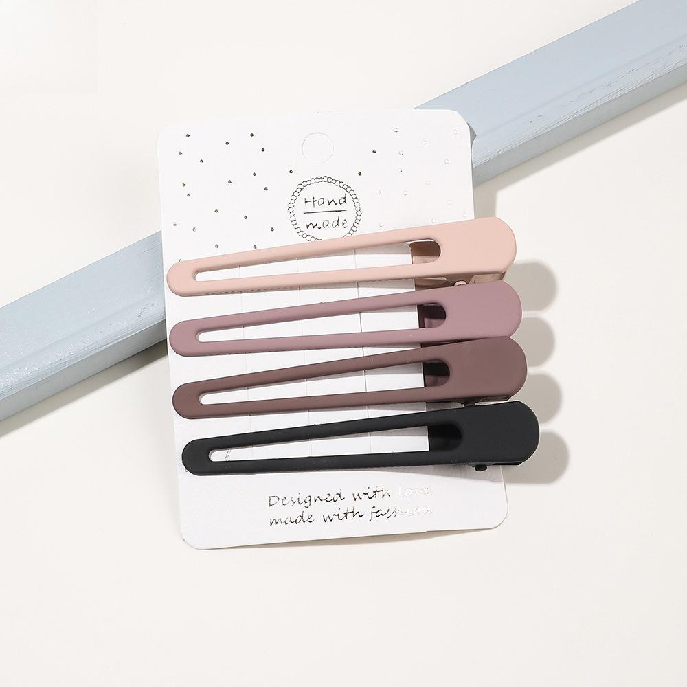 4Pcs/set Candy Color Metal Hair Clips Wavy Hair Edge Clips Beauty Makeup Hair Side Clips Bangs Duckbill Hairpins Accessories New
4Pcs/set Candy Color Metal Hair Clips Wavy Hair Edge Clips Beauty Makeup Hair Side Clips Bangs Duckbill Hairpins Accessories New