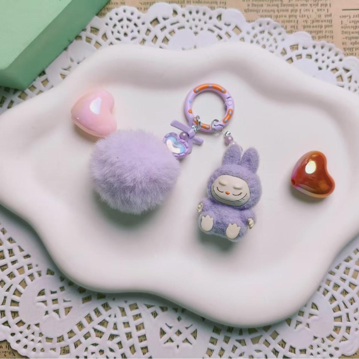 Flocking Cute Grain Cute Hairball Love Model Mobile Phone Bag Pendant Keychain
Flocking Cute Grain Cute Hairball Love Model Mobile Phone Bag Pendant Keychain