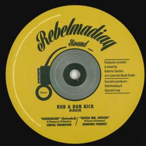 12inch Record LINVAL THOMPSON; RANKING FORREST / - Borderline; Seckle Mr Officer / Ove RBLMDQ008 Rebelmadiaq Sou 2019 Europe Reggae, Ska & Dub Used
12inch Record LINVAL THOMPSON; RANKING FORREST / - Borderline; Seckle Mr Officer / Ove RBLMDQ008 Rebelmadiaq Sou 2019 Europe Reggae, Ska & Dub Used