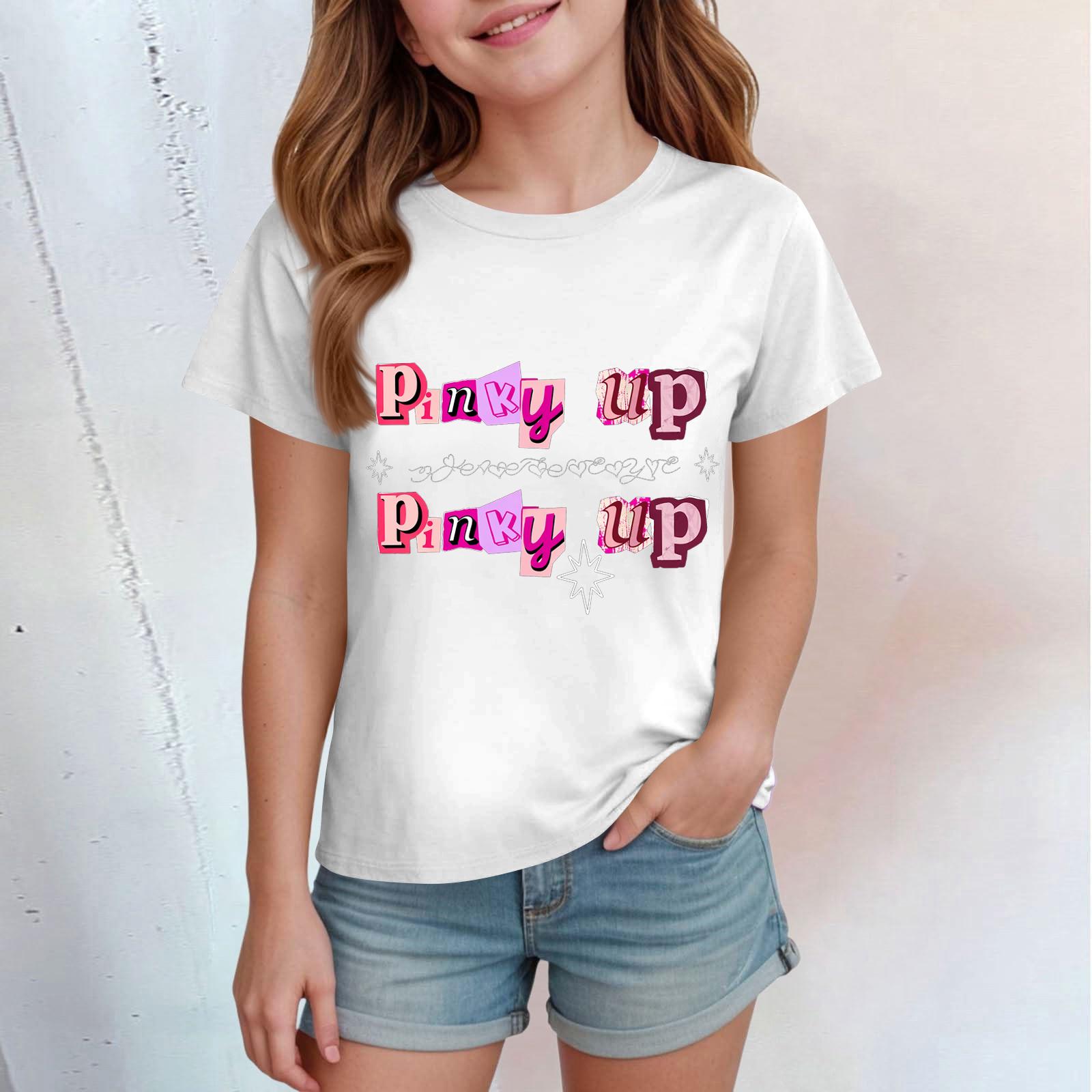 Kids Graphic Print Crew Neck Short Sleeve T-Shirt Casual Fit Comfortable Material Durable Stitching Suitable for Everyday Wear 160 білий
Kids Graphic Print Crew Neck Short Sleeve T-Shirt Casual Fit Comfortable Material Durable Stitching Suitable for Everyday Wear 160 білий