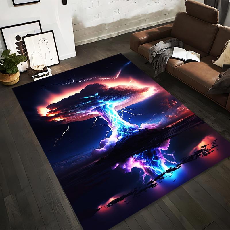 Abstract Cloud Explosion with Lightning Design Carpet for Living Room Suitable for use as an anti-slip for living room bedroom sofas 40x60cm( 15x23in )
Abstract Cloud Explosion with Lightning Design Carpet for Living Room Suitable for use as an anti-slip for living room bedroom sofas 40x60cm( 15x23in )