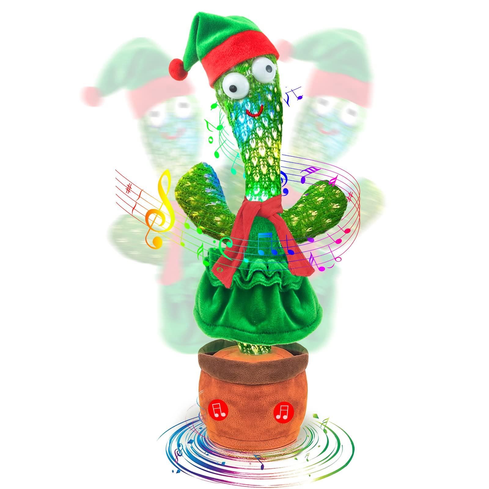Talking Cactus Plush Toy with Moving Repeats Learns to Easy to Lights LED Includes English Perfect for Toy, Function, Words, Speak, Fun, Use, Up,
Talking Cactus Plush Toy with Moving Repeats Learns to Easy to Lights LED Includes English Perfect for Toy, Function, Words, Speak, Fun, Use, Up,