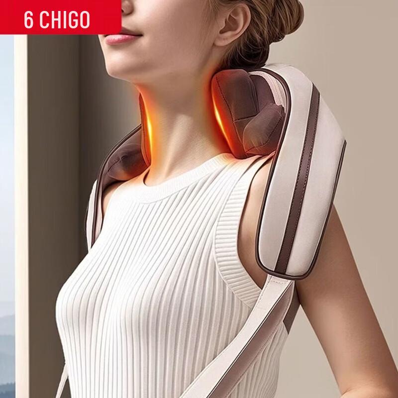 CHIGO Smart 8-Head Neck & Shoulder Kneading Massager
CHIGO Smart 8-Head Neck & Shoulder Kneading Massager