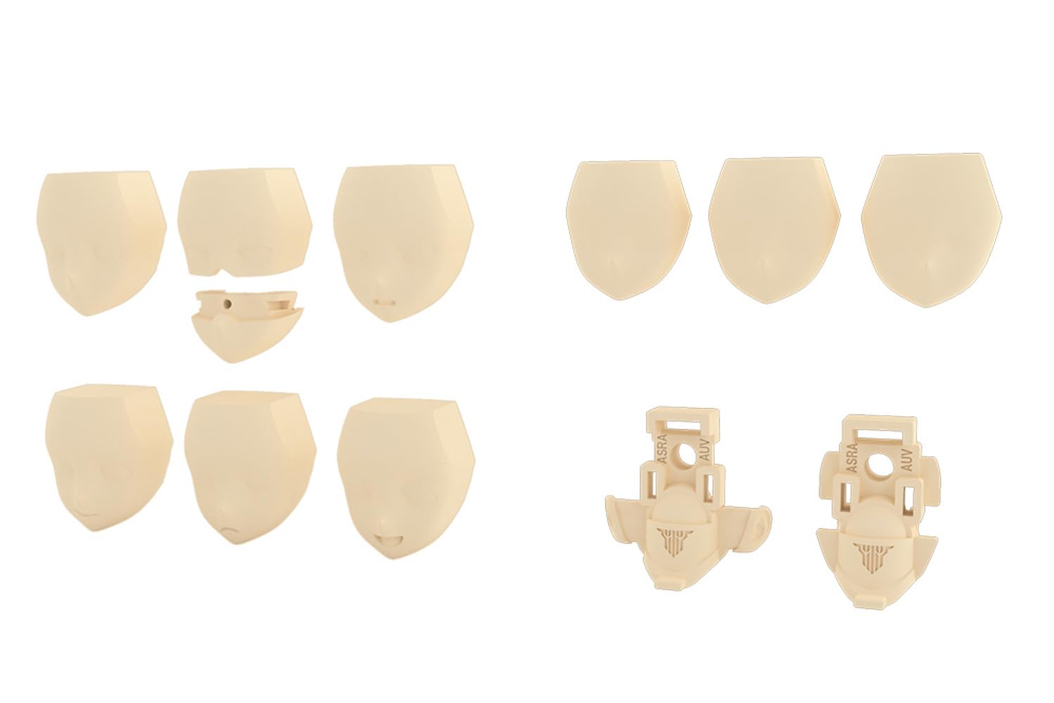 KOTOBUKIYA Megami Device M.S.G 04 Face Set for Chaos & Pretty, Skin Color C, Approximately 19mm Tall, 1/1 Scale Plastic Model
KOTOBUKIYA Megami Device M.S.G 04 Face Set for Chaos & Pretty, Skin Color C, Approximately 19mm Tall, 1/1 Scale Plastic Model