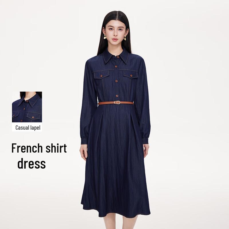 FivePlus Women s Long Sleeve Denim Shirt Dress M
FivePlus Women s Long Sleeve Denim Shirt Dress M