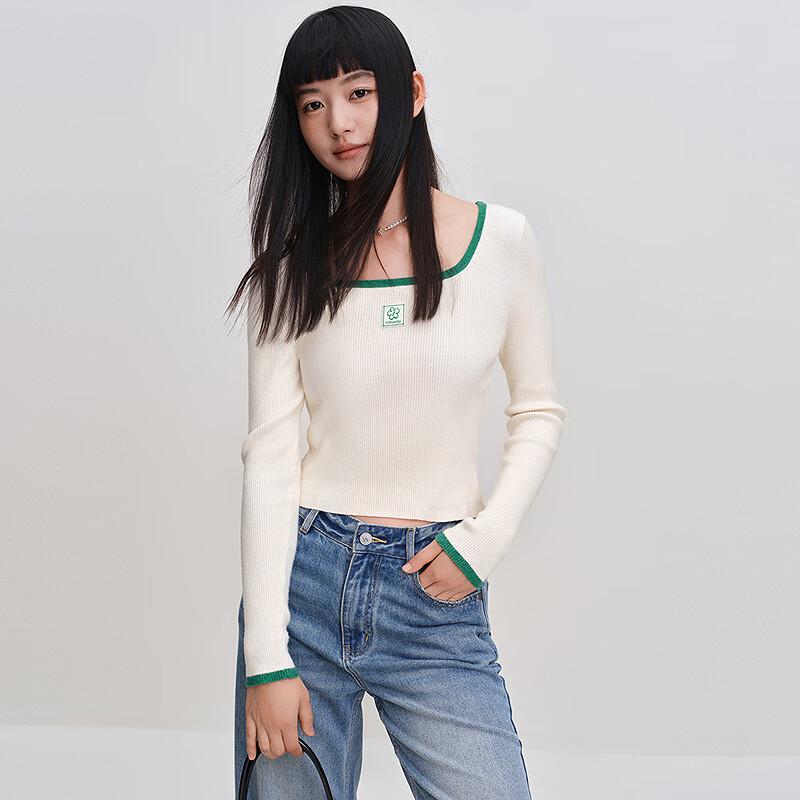 Ledian Women s Flower Embroidery Colorblock Knit U-neck T-shirt L
Ledian Women s Flower Embroidery Colorblock Knit U-neck T-shirt L