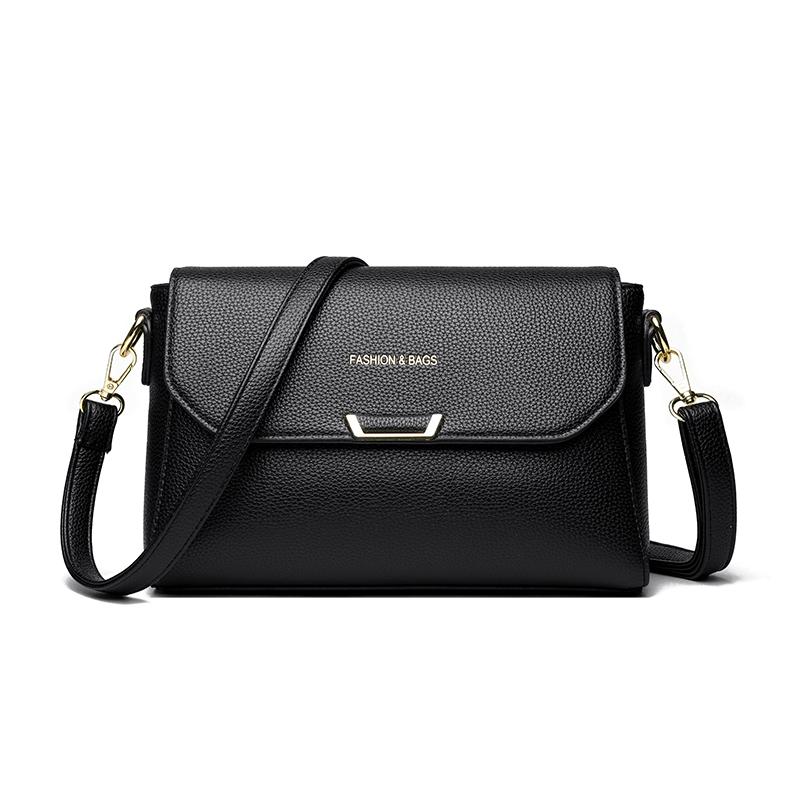 New Fashi PU Leather Women Shoulder Bag Casual Crossbody Purse Handbag for Ladies Large Capacity Phe Pocket Trendy Gift Idea чёрный
New Fashi PU Leather Women Shoulder Bag Casual Crossbody Purse Handbag for Ladies Large Capacity Phe Pocket Trendy Gift Idea чёрный
