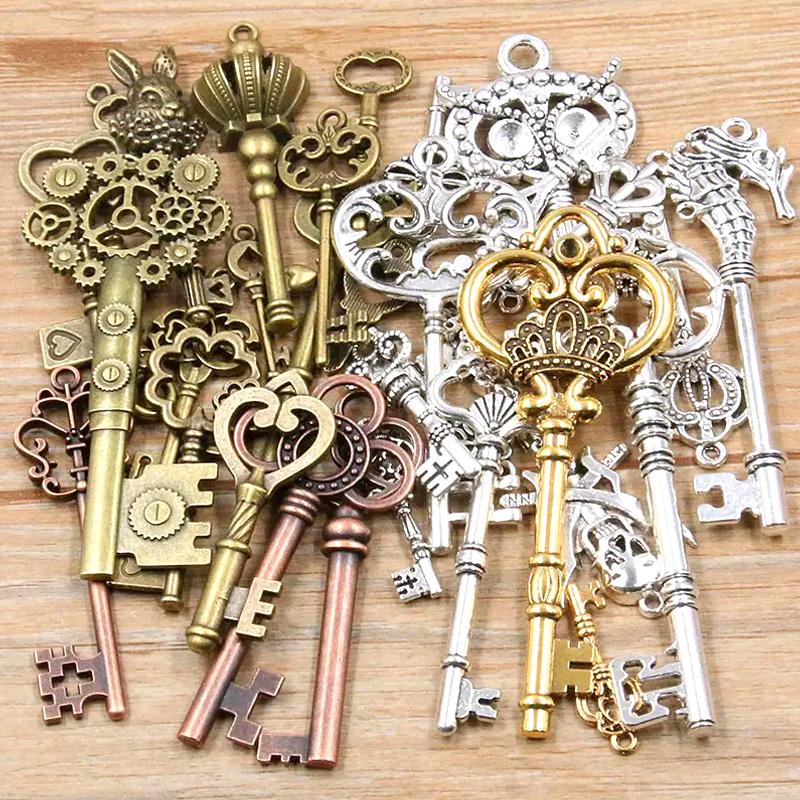 30 г/упак. DIY сплав старинные ремесленные браслеты ожерелье смешанные ключевые подвески для изготовления ювелирных изделий
30 г/упак. DIY сплав старинные ремесленные браслеты ожерелье смешанные ключевые подвески для изготовления ювелирных изделий