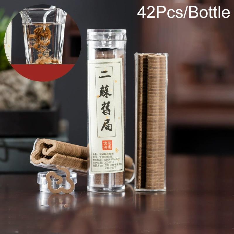 42Pcs/Bottle Incense Coil Practical Fragrant Tablets Persistent Handmade Pleasant-smelling Wood 42Pcs/Bottle Sandalwood 42pcs
42Pcs/Bottle Incense Coil Practical Fragrant Tablets Persistent Handmade Pleasant-smelling Wood 42Pcs/Bottle Sandalwood 42pcs