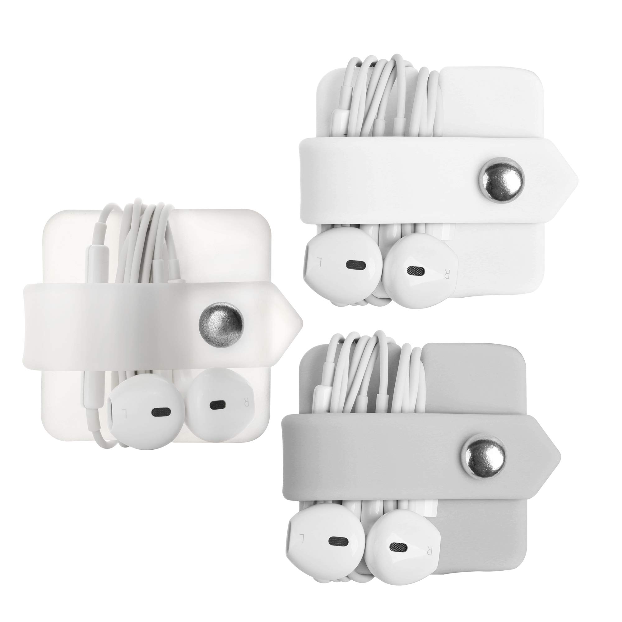 ELFRhino Earphone Cord Holder Silicone Earphone Cable Clip Cord Organizer Cable Winder Holder Cable Cord Storage Band Reusable Headphone Holder
ELFRhino Earphone Cord Holder Silicone Earphone Cable Clip Cord Organizer Cable Winder Holder Cable Cord Storage Band Reusable Headphone Holder