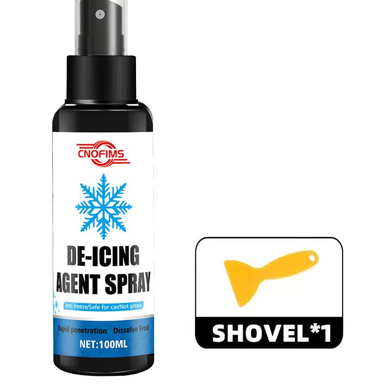 Multi-functional Snow and Ice Removal Spray - Quickly melts ice in 3 seconds, instant de-icing agent, long-lasting anti-icing, s
Multi-functional Snow and Ice Removal Spray - Quickly melts ice in 3 seconds, instant de-icing agent, long-lasting anti-icing, s