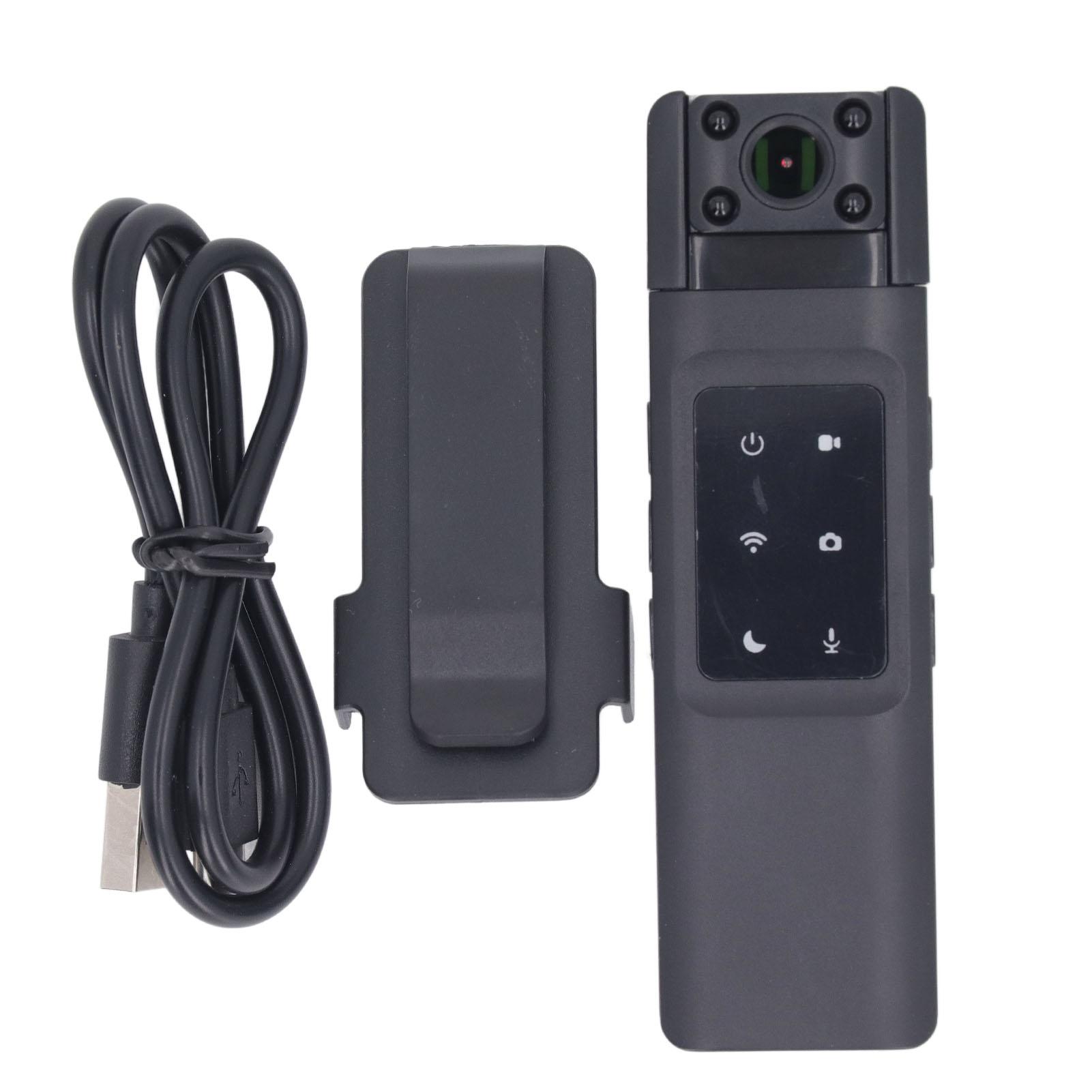 Pocket Video Camera WiFi 1080P HD Infrared Night Vision Mini Video Recorder Portable Wearable
Pocket Video Camera WiFi 1080P HD Infrared Night Vision Mini Video Recorder Portable Wearable