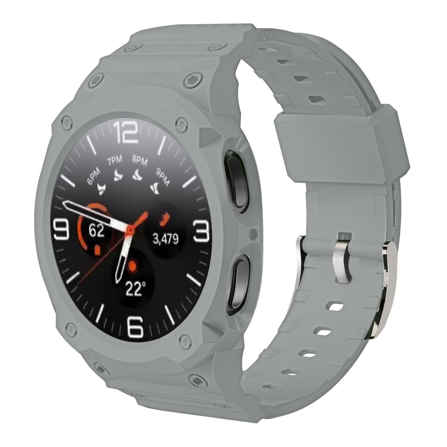 Силіконовий чохол-ремінець для Samsung Galaxy Watch 8 40мм 44мм Браслет Наручний Браслет Galaxy Watch 8 TPU Захисний Чохол Інтегрований Watch 8-44mm світло-сірий колір
Силіконовий чохол-ремінець для Samsung Galaxy Watch 8 40мм 44мм Браслет Наручний Браслет Galaxy Watch 8 TPU Захисний Чохол Інтегрований Watch 8-44mm світло-сірий колір