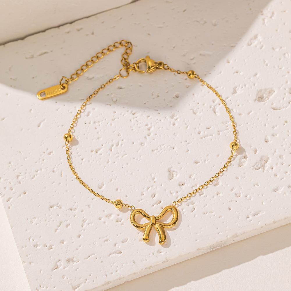 Fashion Vintage Bow Pendant Necklace for Women Stainless Steel Earrings Charm Bracelet 3Pcs Sets Jewlery Accessories Party Gifts
Fashion Vintage Bow Pendant Necklace for Women Stainless Steel Earrings Charm Bracelet 3Pcs Sets Jewlery Accessories Party Gifts