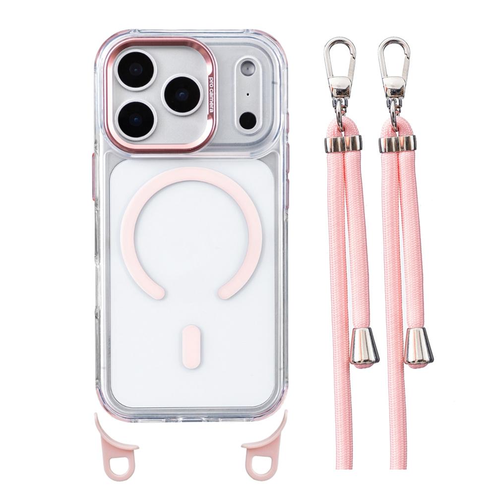 Crossbody Strap For Magsafe Clear Corners Lanyard Phone Case For iPhone 16 17 Pro Max Air 14 15 Plus 13 12 11 Anti-Shock Cover Case & Strap&iPhone 14 Plus
Crossbody Strap For Magsafe Clear Corners Lanyard Phone Case For iPhone 16 17 Pro Max Air 14 15 Plus 13 12 11 Anti-Shock Cover Case & Strap&iPhone 14 Plus