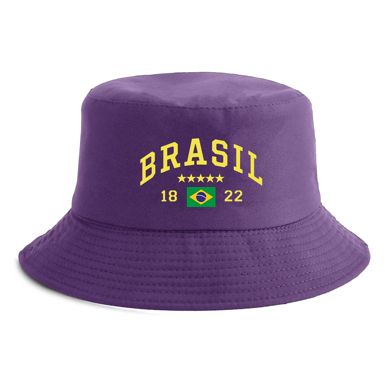 Unisex Brasil Flag Print Bucket Hat Reversible Retro Fisherman Cap Available in Multiple Retro Colors Outdoor Sun Protection Hat фіолетовий
Unisex Brasil Flag Print Bucket Hat Reversible Retro Fisherman Cap Available in Multiple Retro Colors Outdoor Sun Protection Hat фіолетовий
