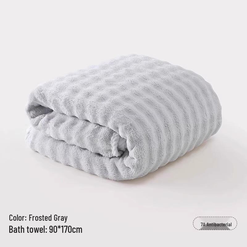 Quick-Drying Water-Absorbent Coral Fleece Bath Towel - Thickened, Large, and Ultra-Soft 70x140cm
Quick-Drying Water-Absorbent Coral Fleece Bath Towel - Thickened, Large, and Ultra-Soft 70x140cm