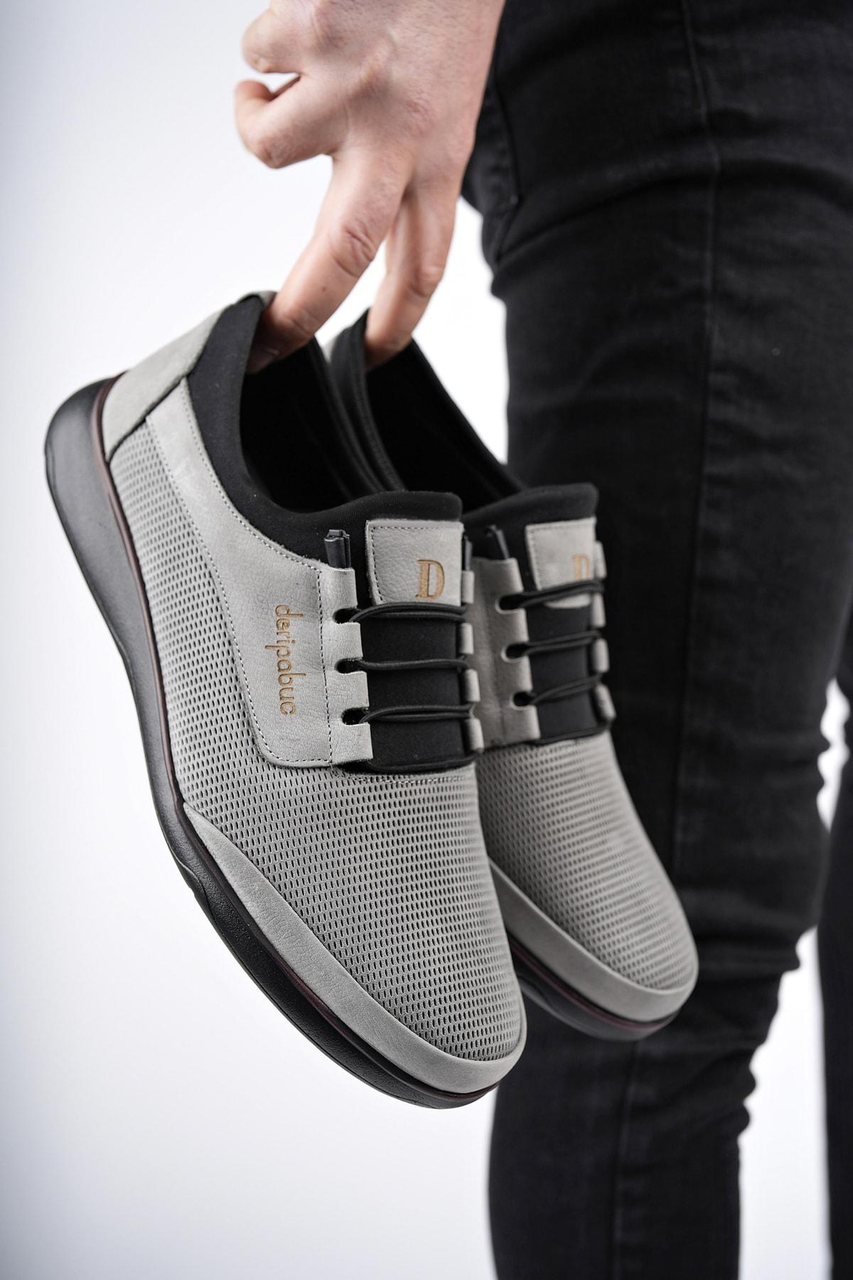 Genuine Leather Gray Nubuck Men s Leather Casual Shoes
Genuine Leather Gray Nubuck Men s Leather Casual Shoes