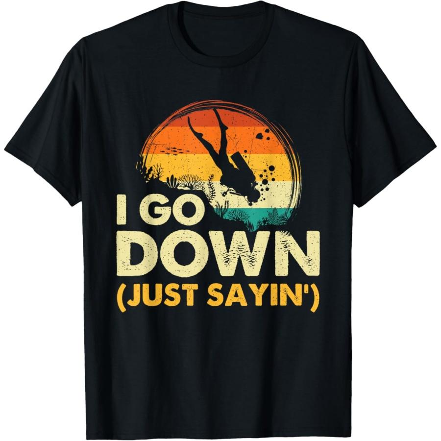 I Go Down - Scuba Diver Diving Instructor Underwater T-Shirt XXXXXL чорний
I Go Down - Scuba Diver Diving Instructor Underwater T-Shirt XXXXXL чорний