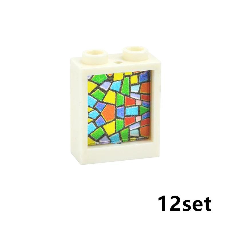 Printed Colorful Irregular Glass Window Model MOC City Furniture Window Construction Bricks Works With 60592 1x2x2 Playthings ideal for Kids
Printed Colorful Irregular Glass Window Model MOC City Furniture Window Construction Bricks Works With 60592 1x2x2 Playthings ideal for Kids
