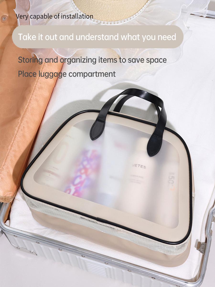 Portable Travel Wash Women s Cosmetic Bag 2-in-1 Transparent Waterproof Pouch Large Capacity Makeup Organizer
Portable Travel Wash Women s Cosmetic Bag 2-in-1 Transparent Waterproof Pouch Large Capacity Makeup Organizer