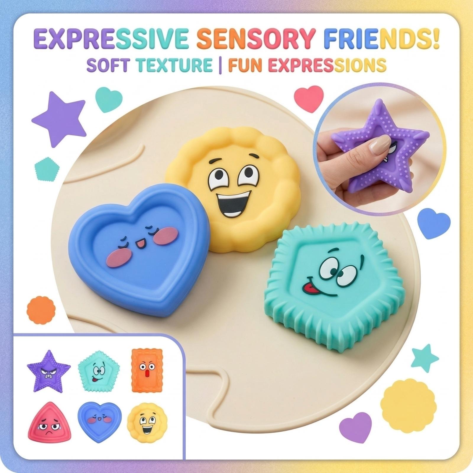 Stress-relieving Toys For Teenagers And Adults, Sensory Toys, Soft Silicone Sensory Toys One Size
Stress-relieving Toys For Teenagers And Adults, Sensory Toys, Soft Silicone Sensory Toys One Size