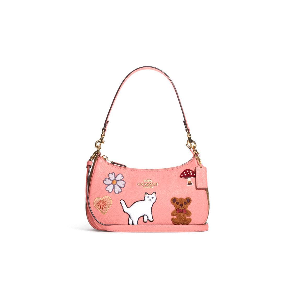 Сумка через плече Coach Teri 26 зі шкіри з тваринним принтом для жінок Рожева CC420-IMS5K Gift Box Set (Basic Set+Yellow Box)
Сумка через плече Coach Teri 26 зі шкіри з тваринним принтом для жінок Рожева CC420-IMS5K Gift Box Set (Basic Set+Yellow Box)