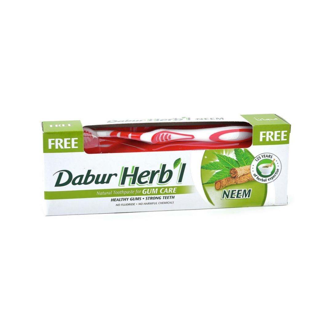 Toothpaste with neem HERB`L + toothbrush 1 pcs
Toothpaste with neem HERB`L + toothbrush 1 pcs