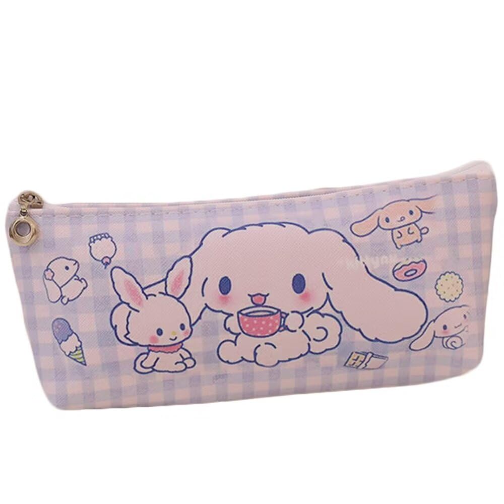 Пенал Cinnamoroll, симпатичный пенал Sanrio, большая вместимость, для детей и взрослых, простой мешочек, для учеников начальной школы, учеников средней школы, старшеклассников
Пенал Cinnamoroll, симпатичный пенал Sanrio, большая вместимость, для детей и взрослых, простой мешочек, для учеников начальной школы, учеников средней школы, старшеклассников