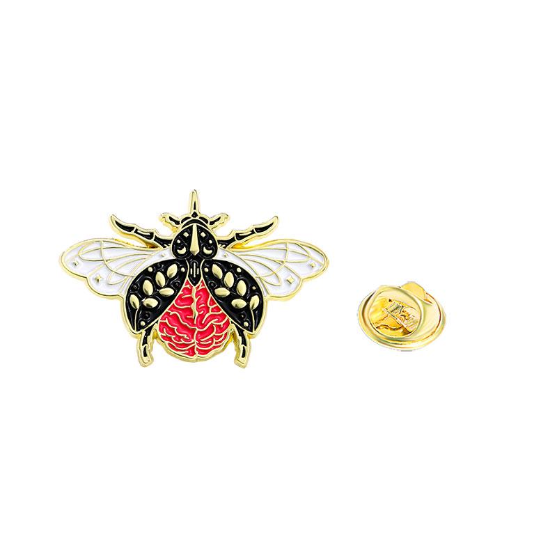 Statement Skull Heart Brain Eye Insect Combo Enamel Brooches Punk Longhorn Beetle Lapel Pins For Backpack Bag Hat Jewelry
Statement Skull Heart Brain Eye Insect Combo Enamel Brooches Punk Longhorn Beetle Lapel Pins For Backpack Bag Hat Jewelry