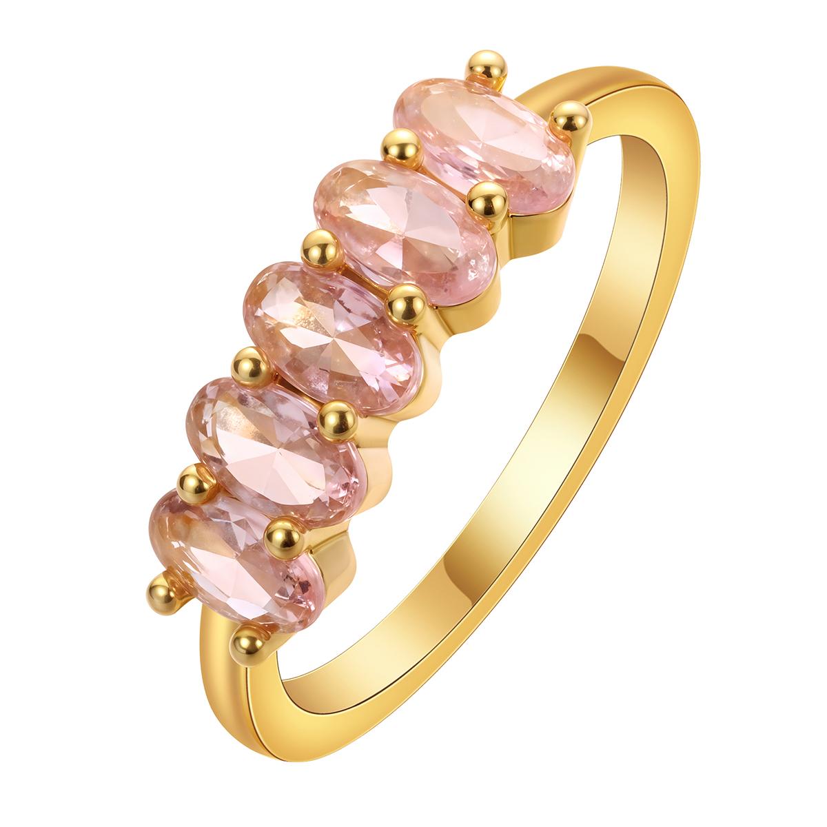Kinitial Single Row Pink Crystal Cute Oval Stone Rings For Women Gold Color Engagement Ring Wedding Jewelry Bridal Birthday Gift рожевий
Kinitial Single Row Pink Crystal Cute Oval Stone Rings For Women Gold Color Engagement Ring Wedding Jewelry Bridal Birthday Gift рожевий