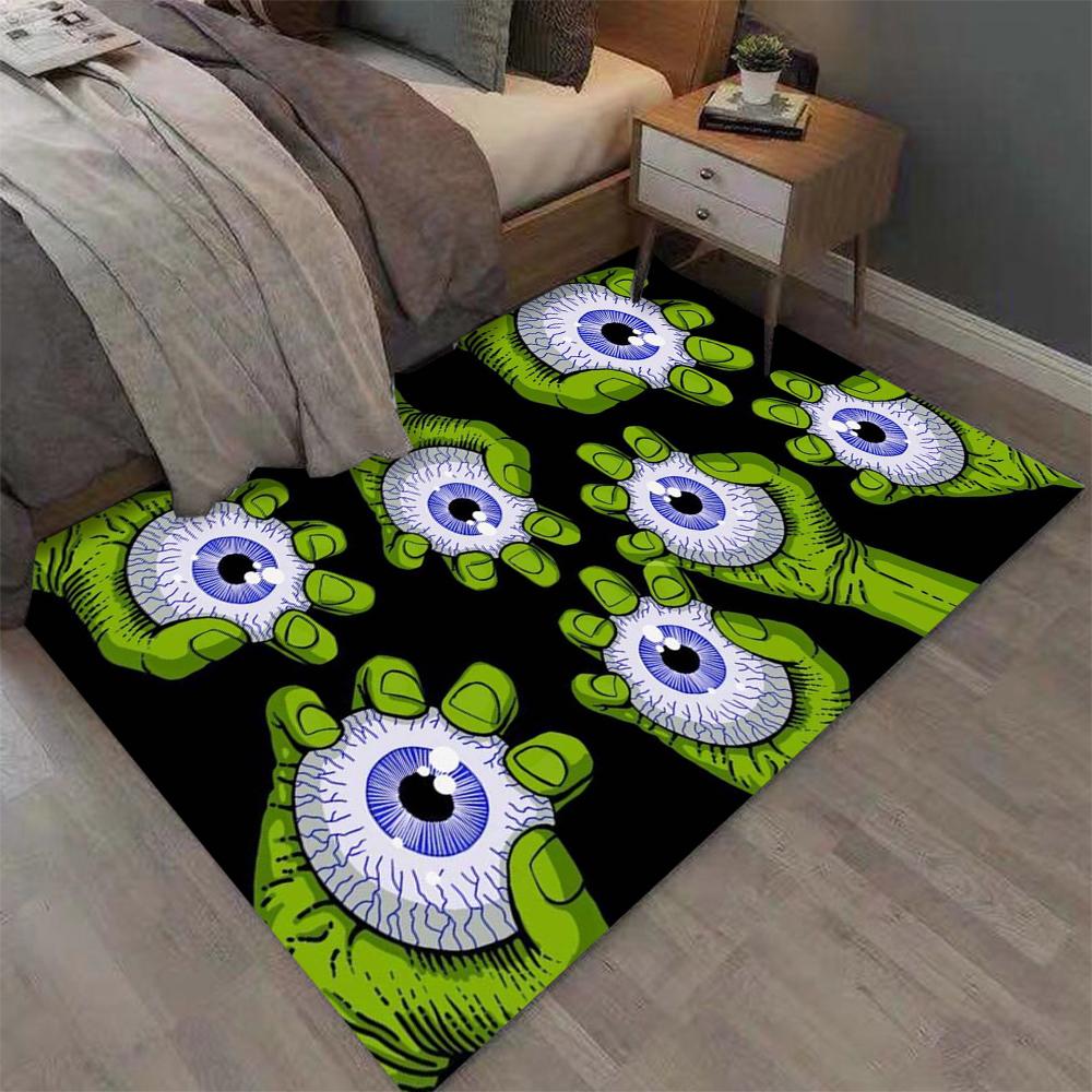 Gothic Creepy Eye Print Carpet Non-slip Soft Rug Decor Mat Spooky Home Decoration Bedroom Living Room Unique Design Floor Mat 40x60cm
Gothic Creepy Eye Print Carpet Non-slip Soft Rug Decor Mat Spooky Home Decoration Bedroom Living Room Unique Design Floor Mat 40x60cm