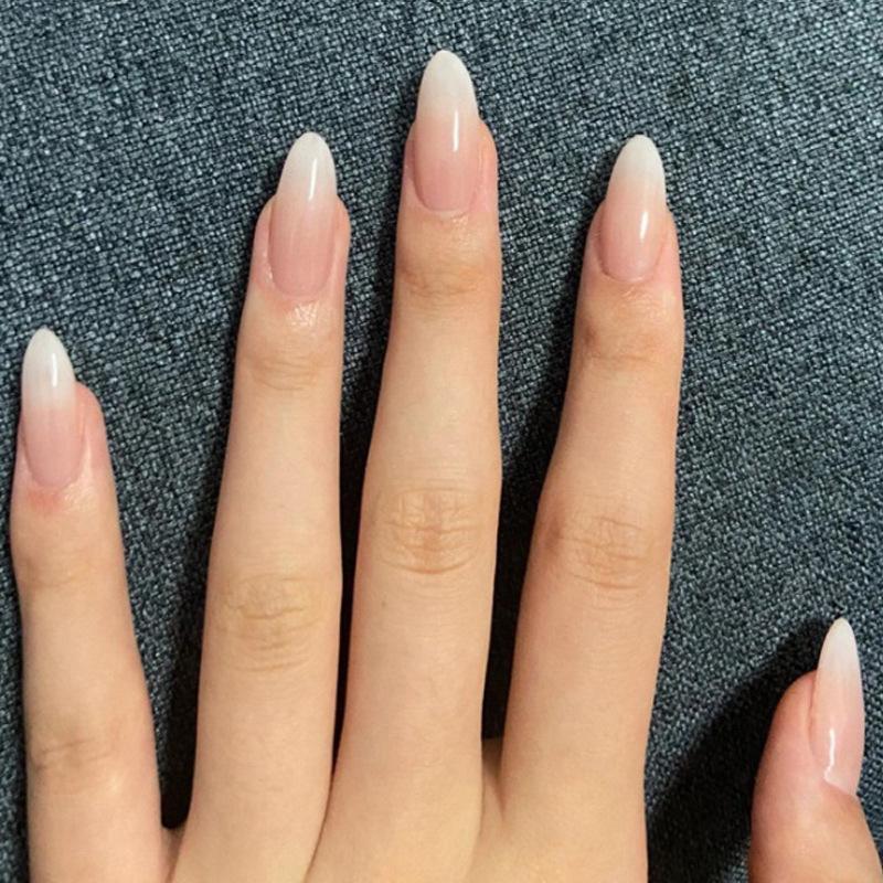SHEIN Trendy Medium-Long Nude Wearable False Nails Set - 24 Pieces Gold-Plated Glue Kit
SHEIN Trendy Medium-Long Nude Wearable False Nails Set - 24 Pieces Gold-Plated Glue Kit