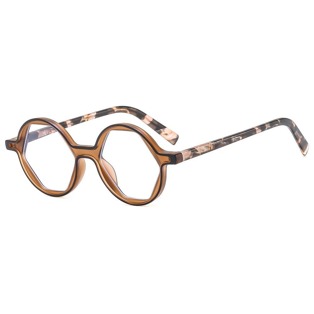 TR90 Round Optical Eyeglasses Prescription Spectacles Women Anti Blue Light Glasses Man Decoration Sunglasses коричневий
TR90 Round Optical Eyeglasses Prescription Spectacles Women Anti Blue Light Glasses Man Decoration Sunglasses коричневий