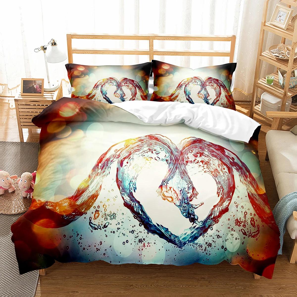 Love Heart Soft Duvet Cover Set Romantic Polyester Warm Comforter Cover Twin Ful Sized Dimensions for Couple Girlfriend Bedrom Decor Beding Set 120*200cm Single
Love Heart Soft Duvet Cover Set Romantic Polyester Warm Comforter Cover Twin Ful Sized Dimensions for Couple Girlfriend Bedrom Decor Beding Set 120*200cm Single