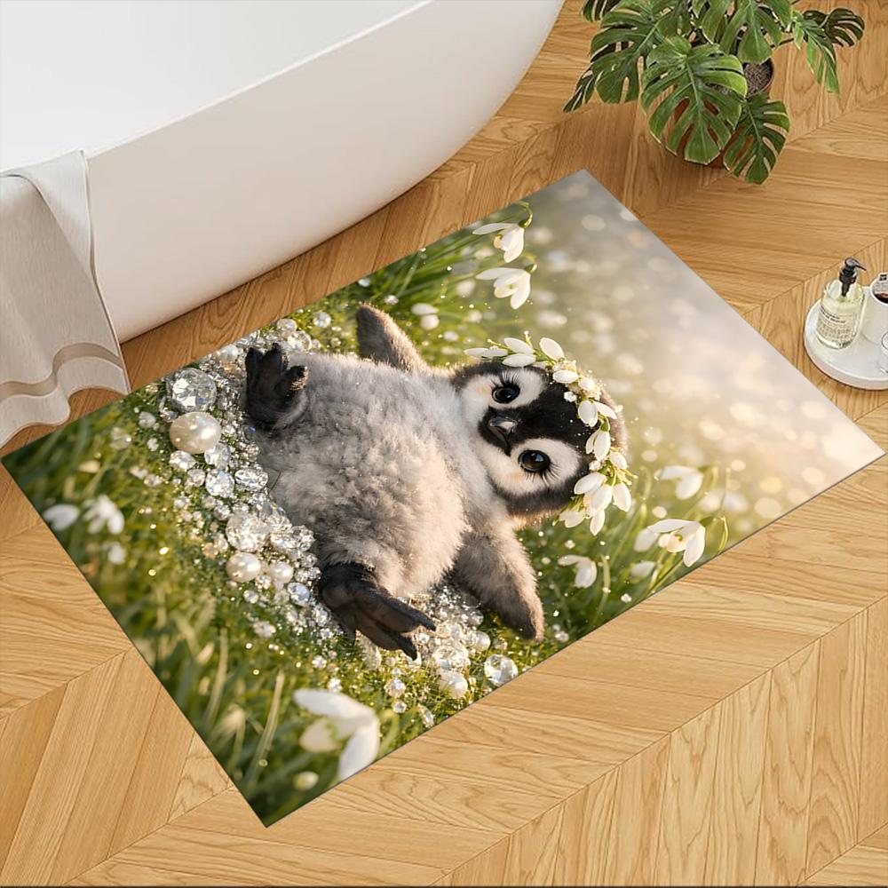 Snowy Penguin Chick Adventure Non-Slip Home Carpet Design Great for Home & Apartment 40cmx60cm
Snowy Penguin Chick Adventure Non-Slip Home Carpet Design Great for Home & Apartment 40cmx60cm