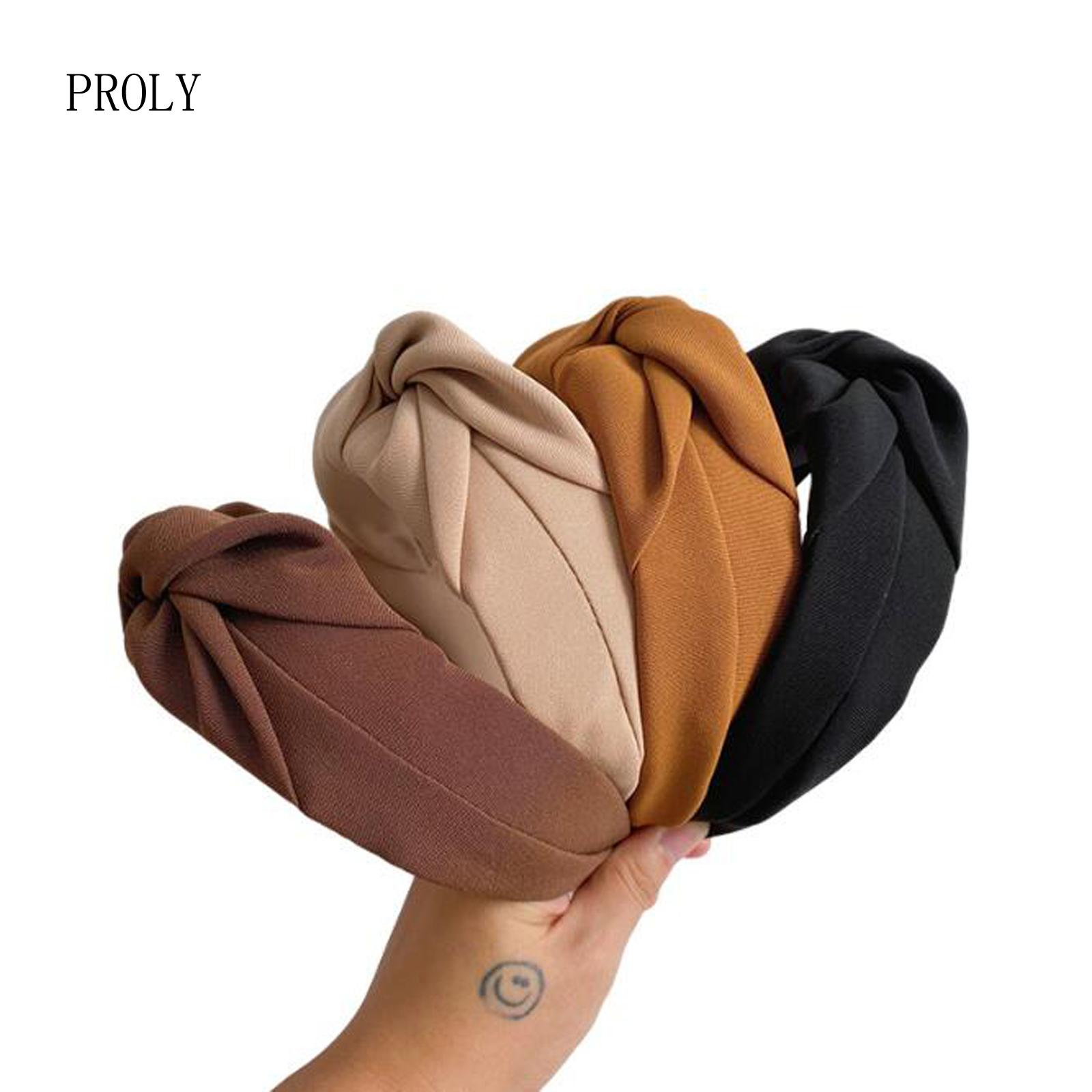 PROLY Новая Мода Женские Аксессуары для Волос Широкий Бок Перекрещенный Узел Тюрбан Осенний Головной Убор Взрослая Повседневная Повязка на Голову
PROLY Новая Мода Женские Аксессуары для Волос Широкий Бок Перекрещенный Узел Тюрбан Осенний Головной Убор Взрослая Повседневная Повязка на Голову